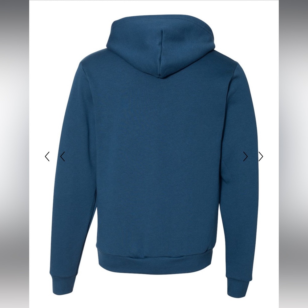 Classic Full-Zip Hoodie - Blue - Picture 2 of 8